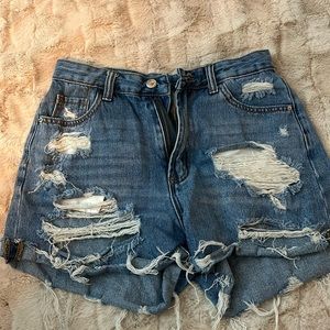 Jean shorts